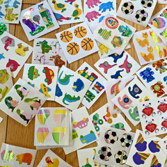 Vintage Sticker Lot Surprise Pack: Lot Of 10 Great 7 80s Sticker Mods