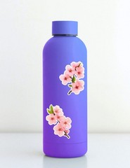 Sakura Flower Die Cut Vinyl Stickers Scrapbooking Laptop Waterbottle