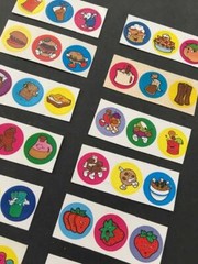 LOT of 36 Vintage 90’s CTP Scratch and Sniff Stickers STRONG SCENT 80’s Trend