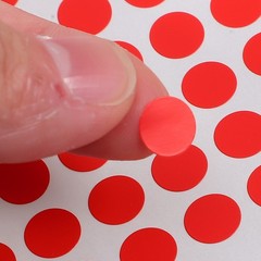 Colored Dot Stickers Self Adhesive Round Labels for Office Sorting and Packaging
