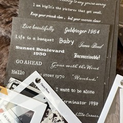 2-100pcs Movie Film Stickers for Scrapbook Kit Film Strip Photo Frame Movie Film