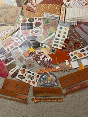 Junk Journal/Scrapbooking Fall/Harvest Variety Bundle/Ephemera 100+pcs.