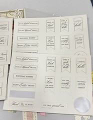2020 ANNA GRIFFIN AG1070 SPRINGTIME COLLAGE CARD TOPPERS Diecuts/Stickers 83-Pcs