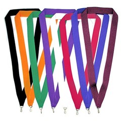 Neck Ribbon Award Holder Medals Blank Colored Achievement Ribbon Lanyard