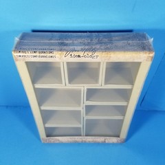 New TIM HOLTZ Idea-ology Configurations Shadow Box Mixed Media Display 6.75×8.75