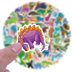 162pcs Dinosaur Stickers for Kids Boys, Cute Funny Waterproof Vinyl Cartoon