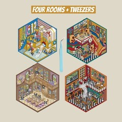 4 (3D) 5.8 x 5.0 Isometric Scene Rooms. Music, Toy, Play, and Magic Room.