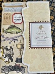 Anna Griffin For The Boys 300 Die Cuts Paper Ephemera Set Folio Mint