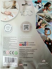 5 x Disney 100 Crystal Art Sticker Packs – 3 Disney characters per Mystery Pack
