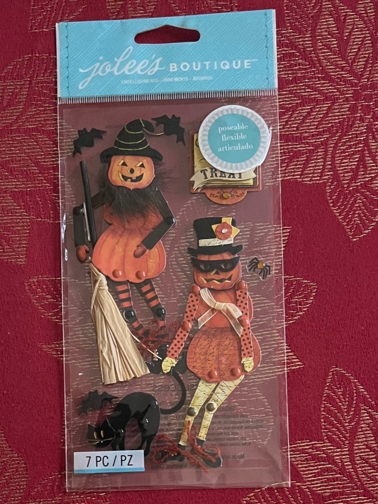 YOU CHOOSE – JOLEE’S NEW HALLOWEEN 3D STICKERS