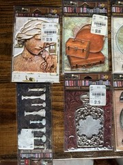 Architextures Sevengypsies Scrapbooking/Junk Journal Packs & Pieces-150+ Pieces