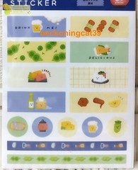 LOUJENE Tokyo Film Sticker 30 Japanese Pub Bar Izakaya Food Meal Kids 2023 JAPAN