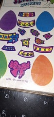 Vintage Stickers CTP city Slicker Decorate An Egg 1 Pkg,code20-1