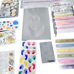Craft Lot stickers Ribbons Vintage Scrapbooking Card Making Embellishments NEW