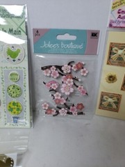 Scrapbook Stickers Crafts Cardmaking 11 Sheets Jolee’s Dimensional Borders Shiny