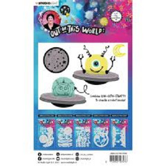 STUDIO LIGHT – METAL CUTTING DIES – OUT OF THIS WORLD – GALAXY ALIENS