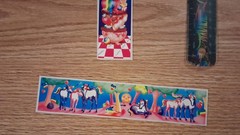 Lisa Frank Sticker Strips Unicorns