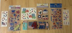 4th Of July Scrapbook Stickers LOT ; Jolee , Creative Memories , And More