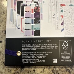 Happy Planner Sticker Book -The Stargazer Purple 583 Pieces – HP Girl **new**