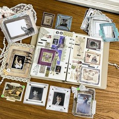 Vintage Junk Journal Ephemera Scrapbooking Supplies Translucent Vellum Paper …