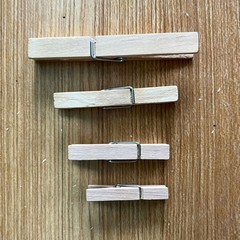 25mm to 72mm Mini Pegs Wooden Craft Cloth Photo Wood Hanging Small Spring Clips