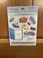 Vintage Travel Passport Stickers NOS