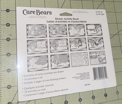 2003 Care Bears Book (10 Activity & 2 Sticker Pages) Welcome To Care-A-Lot NOS