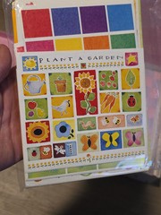 Kathy Davis WATERCOLORS Craft Scrapbook Photo Album Organizer Box Stickers NEW