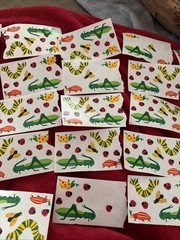 Mrs. Grossman’s Stickers Insects Grasshopper Bugs Big Lot Lady Bugs Caterpillar