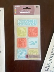Sticko , Jolee’s + More Beach Vacation Scrapbooking Stickers 4 Pkgs