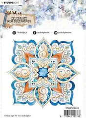 STUDIO LIGHT – ACRYLIC STAMPS – CELEBRATE NEW BEGINNINGS – TILE DESIGN