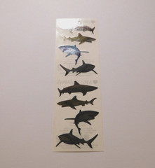 Mrs.Grossman’s Lot of 10 Strips Shark World Photoessence 2011 Stickers