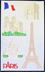 Mrs Grossman Set of Six Laser Cut ‘Destinations’ 4 x 6 inch Stickers (c-2001)