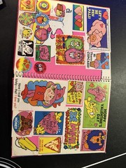 Vintage 1983 Imperial Toy Corp Sticker Album Used Loaded 80s Scratch Sniff Pizza
