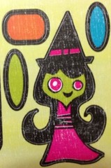HALLOWEEN Self Adhesive Die-Cut Stickers (18pc)Reminisce•Holiday•Witches•Cat