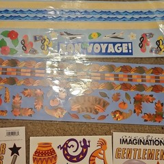 LARGE LOT Scrapbook Stickers Junk Journal Craft Card Making travel fall 1950s