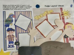 6 PC Paperkins Lawn Mowing Lee, Stamping Station Vacation Kids Die-Cuts ETC! NEW
