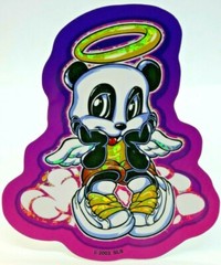 Cute Angel Animal Prism Sticker Decal Glossy Holo Vintage Collectible #10 of 15