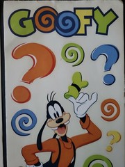 New (3) SandyLion Disney Stickers Mickey Mouse Goofy Alphabet ABCs Disneyland