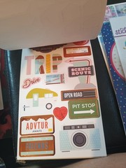 732 Pc Booklet Recollections Planner Stickers Travel Theme