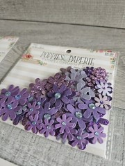 Scrapbooking Flowers LOT 3D Embellishments- Floral Spring RARE HTF #98