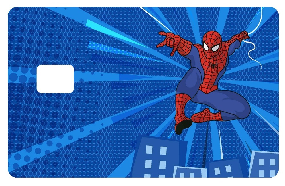 Spiderman Spider Man Credit Card Decal