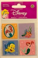 Sandylion Essentials Disney Stckrs – 1 LOT of 7 Asst Designs (26 eaches)