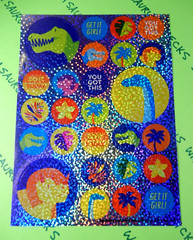 Dinosaurs Sticker Sheet Prismatic