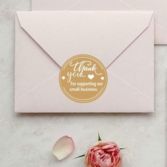 Thank You for Supporting Our Small Business Sticker Labels