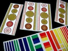 Lot Mod Designs, earthtones, Primary, Tropical, Inspiration, Stickers