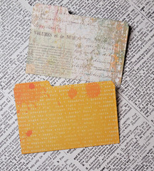8 Mini File Folders Scrapbook Junk Journal Card Making Crafts Artsy Patterns