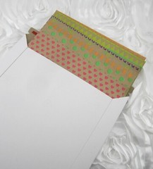 25 Sheet lot of 6×6 Kraft and Neon Acid Free Paper Stock