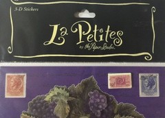 GRAPEVINE 3-D Dimensional FRAME(7pc)The Paper Studio Leaves•Grapes•Stamps•Nature