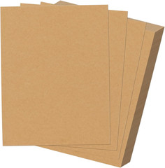 20 Pack 8.5X11 Chipboard Sheets, 22PT Kraft Cardboard for Shipping, Book Binding